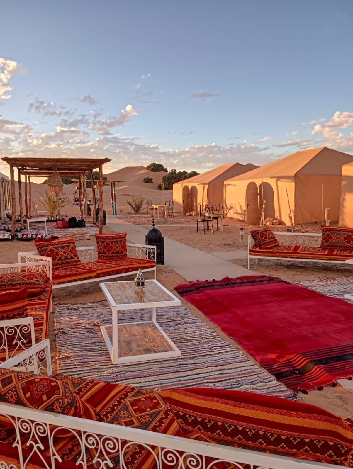 Merzouga Morocco Desert Luxury Camp Exterior foto