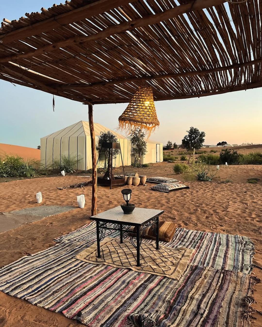 Merzouga Morocco Desert Luxury Camp Exterior foto